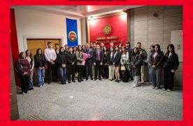 ÇUKUROVA ÜNİVERSİTESİ HUKUK FAKÜLTESİ ÖĞRENCİLERİ İLE ÇUKUROVA ÜNİVERSİTESİ SENATUS HUKUK DERNEĞİ TEMSİLCİLERİ BAROMUZU ZİYARET ETTİ