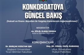 BAROMUZ TARAFINDAN “KONTORDATOYA GÜNCEL BAKIŞ” KONULU KONFERANS DÜZENLENECEKTİR