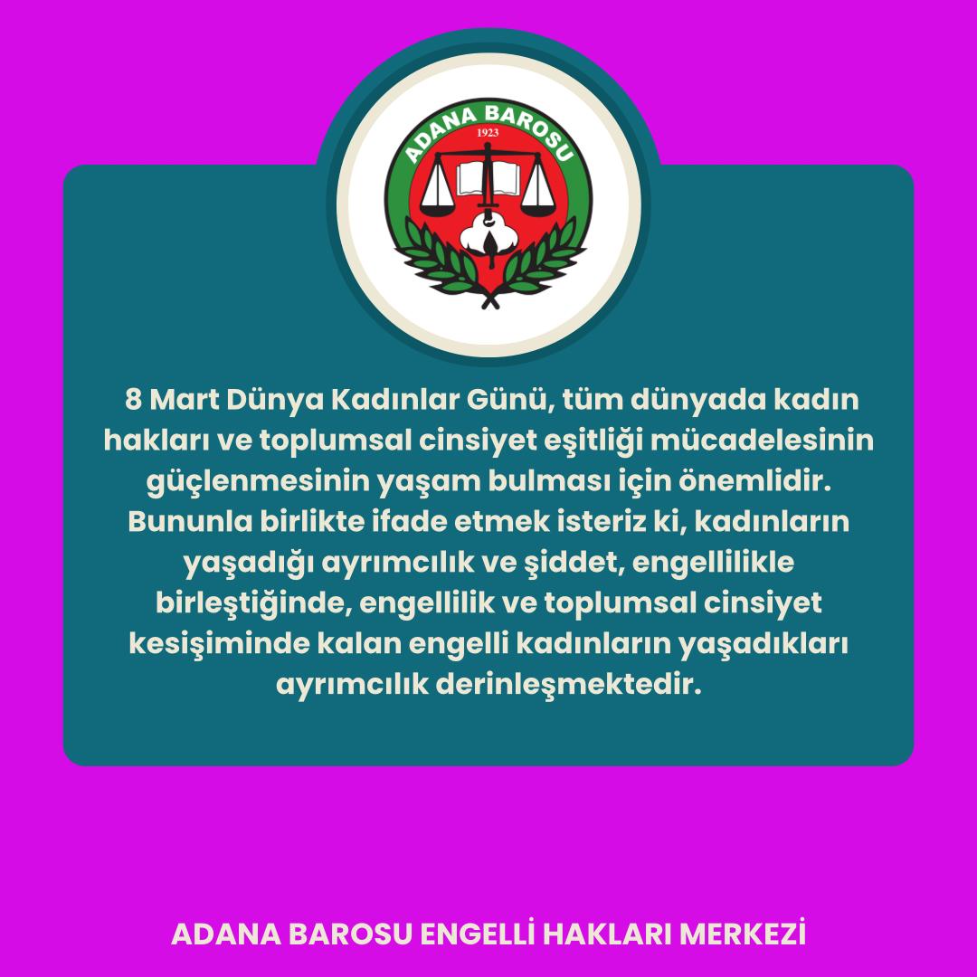 8 MART DÜNYA KADINLAR GÜNÜ 