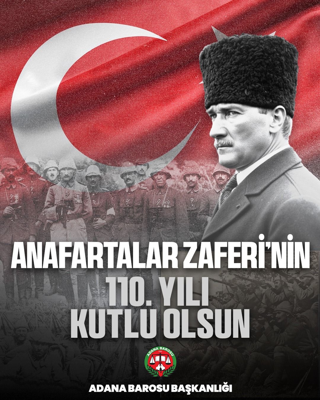 ANAFARTALAR ZAFERİ’NİN 110. YILI KUTLU OLSUN