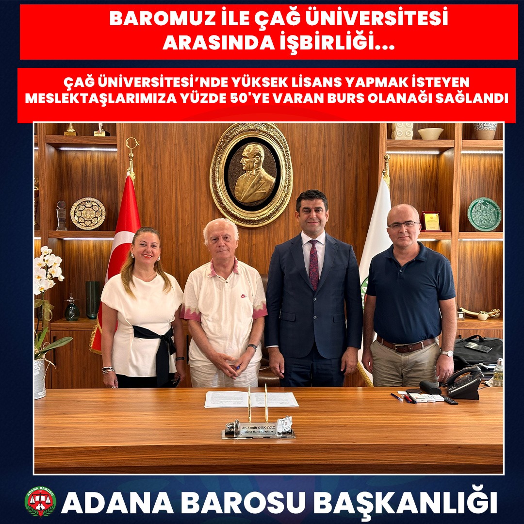 BAROMUZ İLE ÇAĞ ÜNİVERSİTESİ ARASINDA İŞBİRLİĞİ...