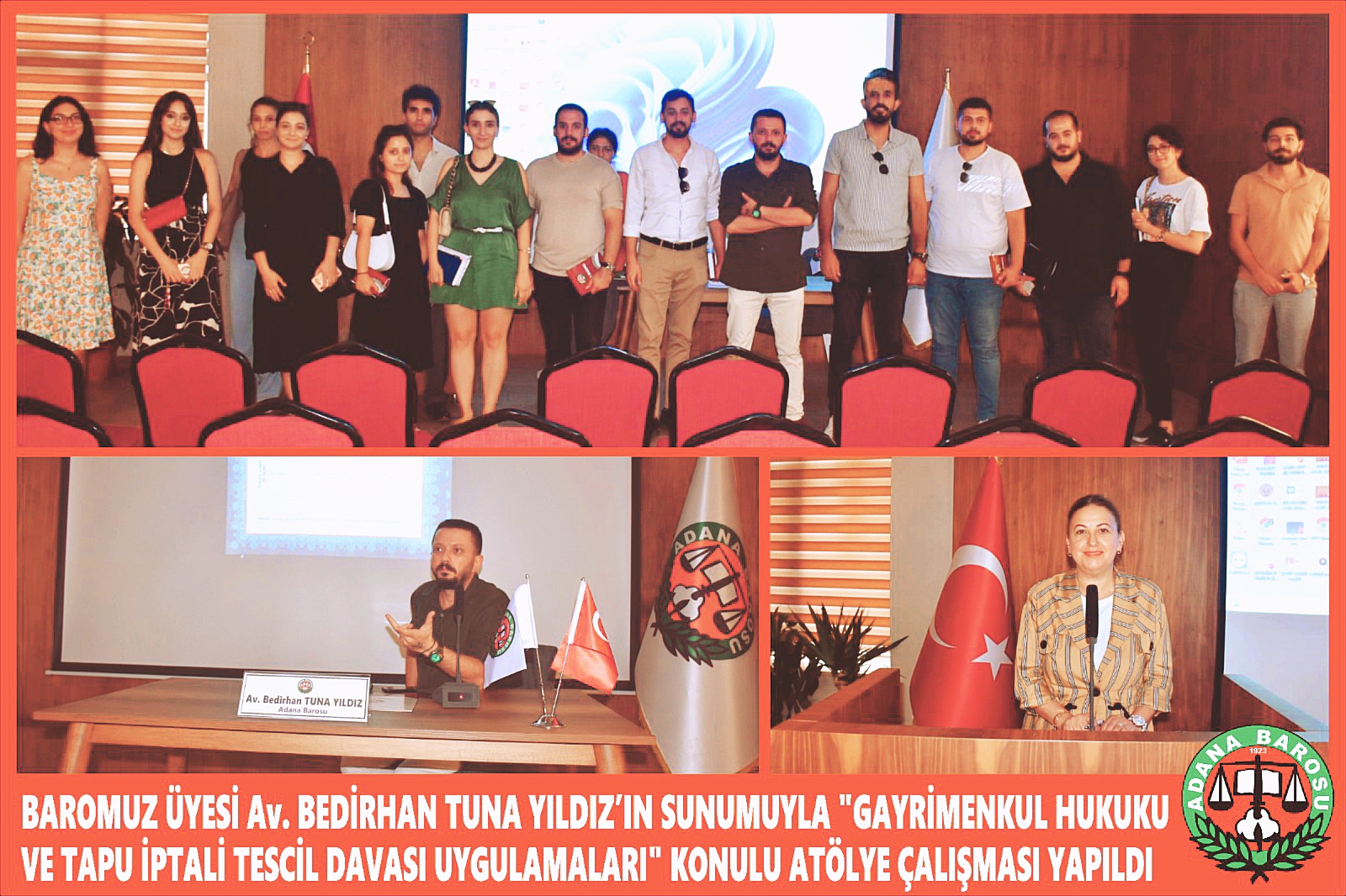 BAROMUZ ÜYESİ Av. BEDİRHAN TUNA YILDIZ’IN SUNUMUYLA 