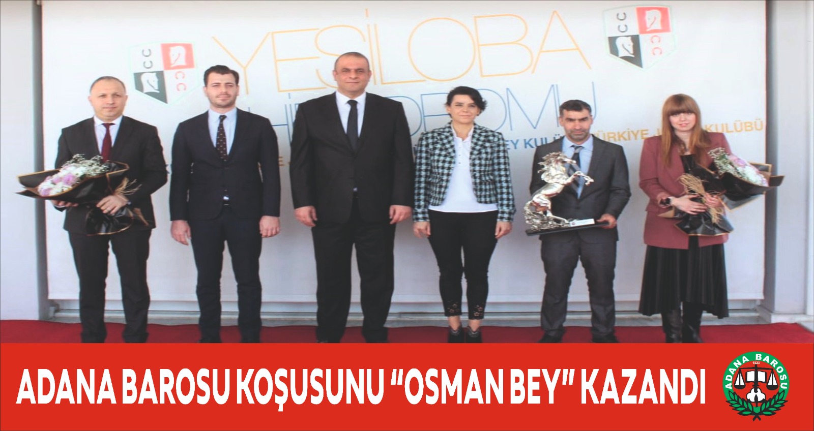 ADANA BAROSU KOŞUSUNU “OSMAN BEY” KAZANDI