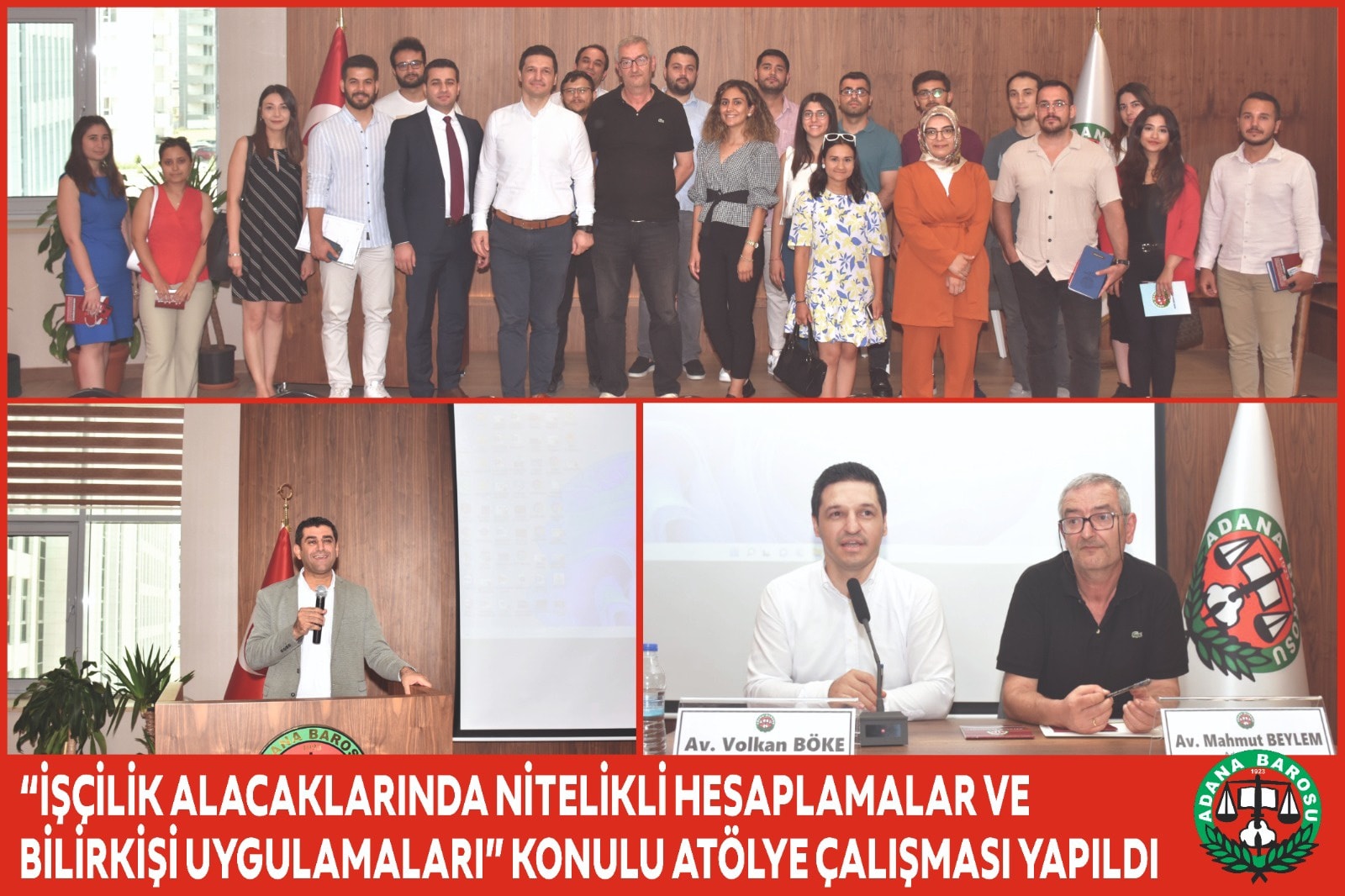“İşçilik Alacaklarında Nitelikli Hesaplamalar ve Bilirkişi Uygulamaları” konulu atölye çalışması yapıldı