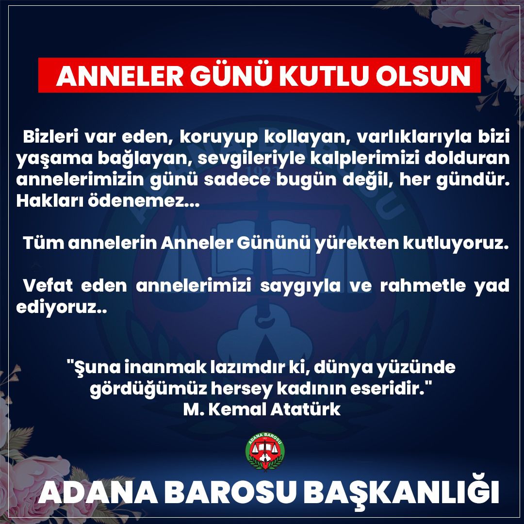 ANNELER GÜNÜ KUTLU OLSUN