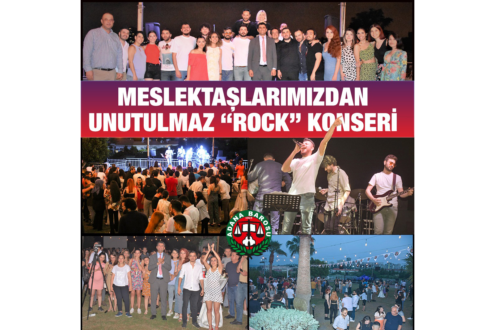 MESLEKTAŞLARIMIZDAN UNUTULMAZ “ROCK” KONSERİ
