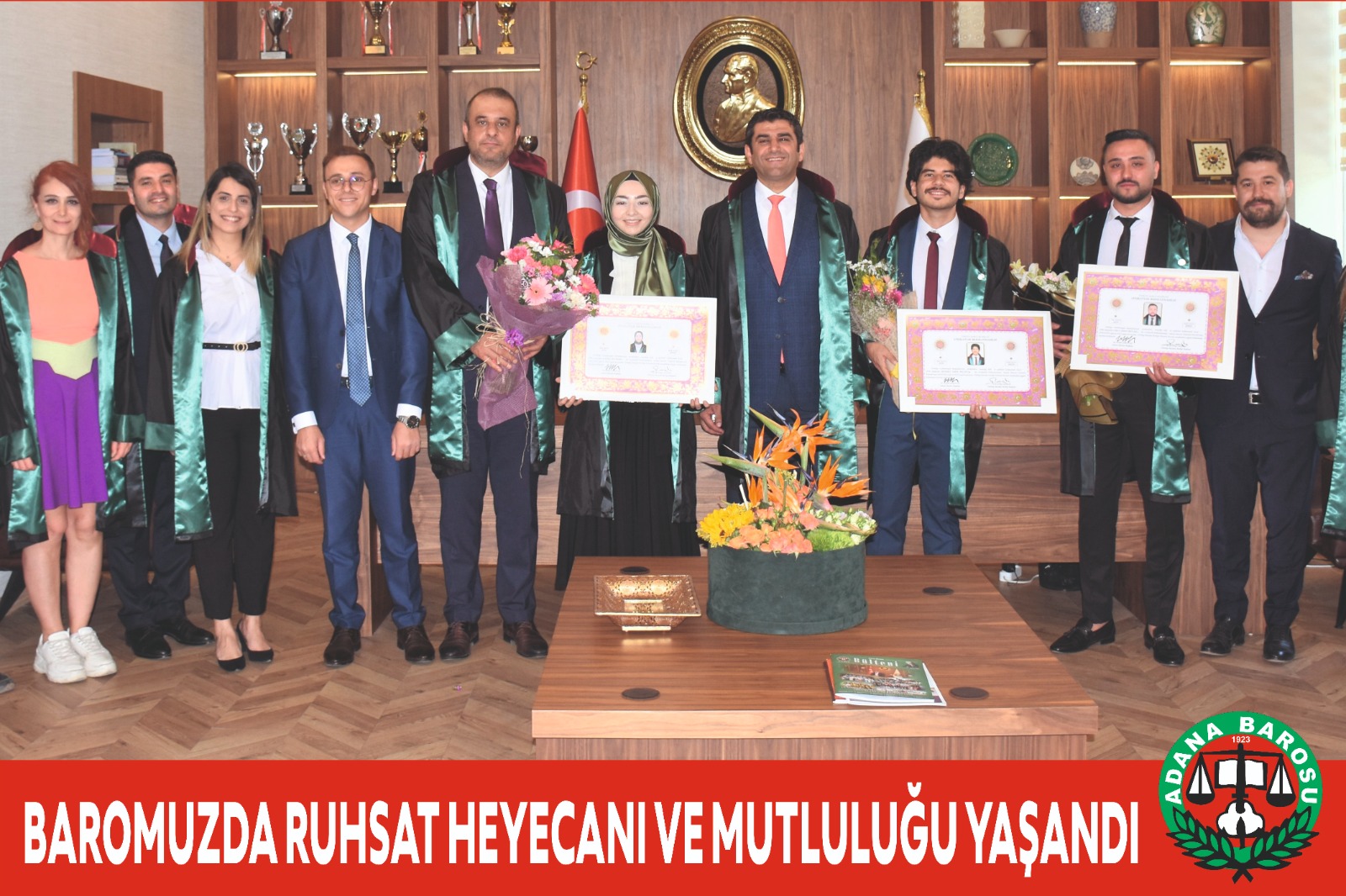 BAROMUZDA RUHSAT HEYECANI VE MUTLULUĞU YAŞANDI