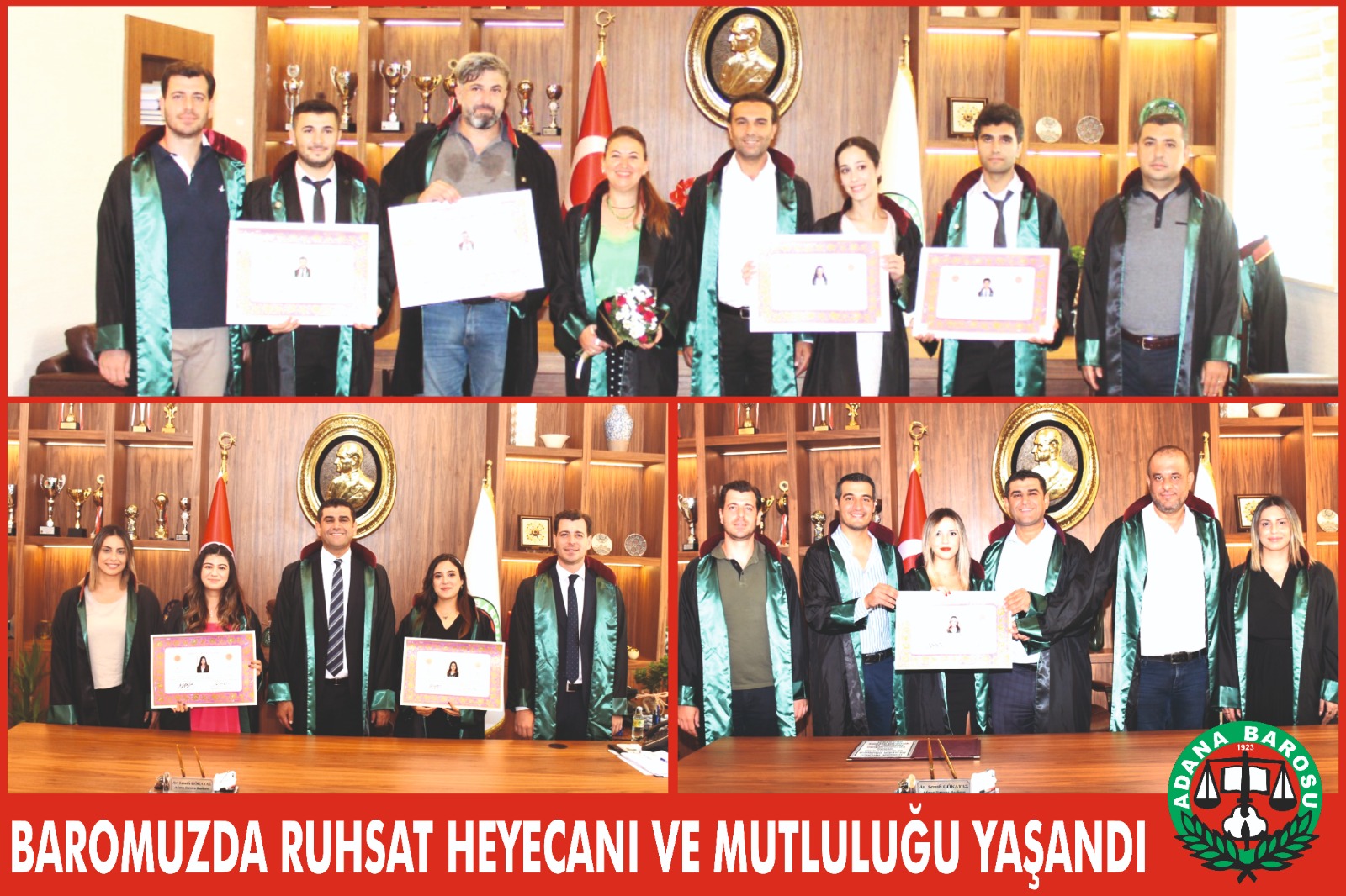 BAROMUZDA RUHSAT HEYECANI VE MUTLULUĞU YAŞANDI
