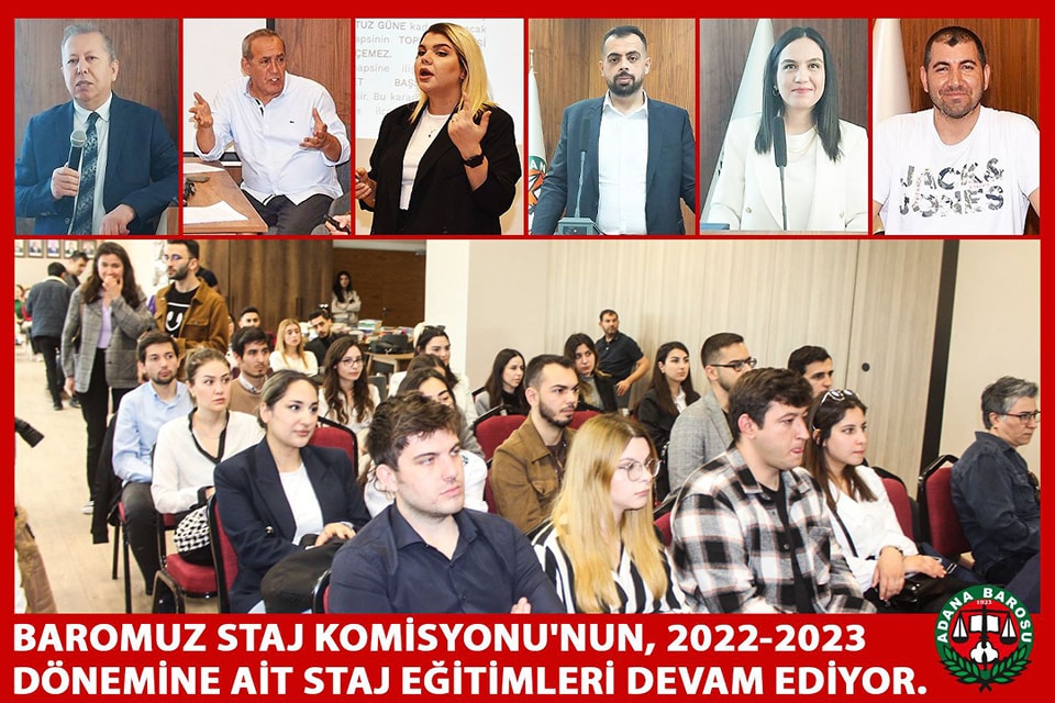 BAROMUZ STAJ KOMİSYONU'NUN, 2022-2023 DÖNEMİNE AİT STAJ EĞİTİMLERİ DEVAM EDİYOR.