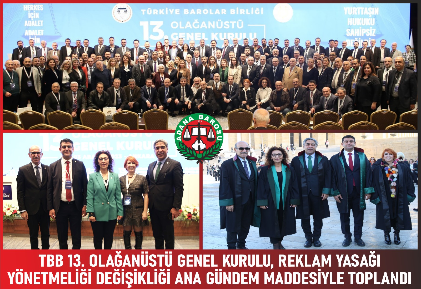 TBB 13. OLAĞANÜSTÜ GENEL KURULU, REKLAM YASAĞI YÖNETMELİĞİ DEĞİŞİKLİĞİ ANA GÜNDEM MADDESİYLE TOPLANDI