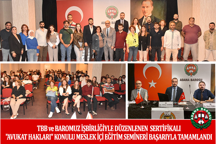 TBB ve BAROMUZ İŞBİRLİĞİYLE DÜZENLENEN SERTİFİKALI 