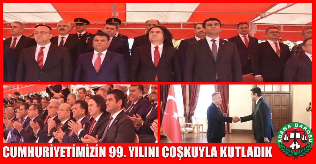CUMHURİYETİMİZİN 99. YILINI COŞKUYLA KUTLADIK