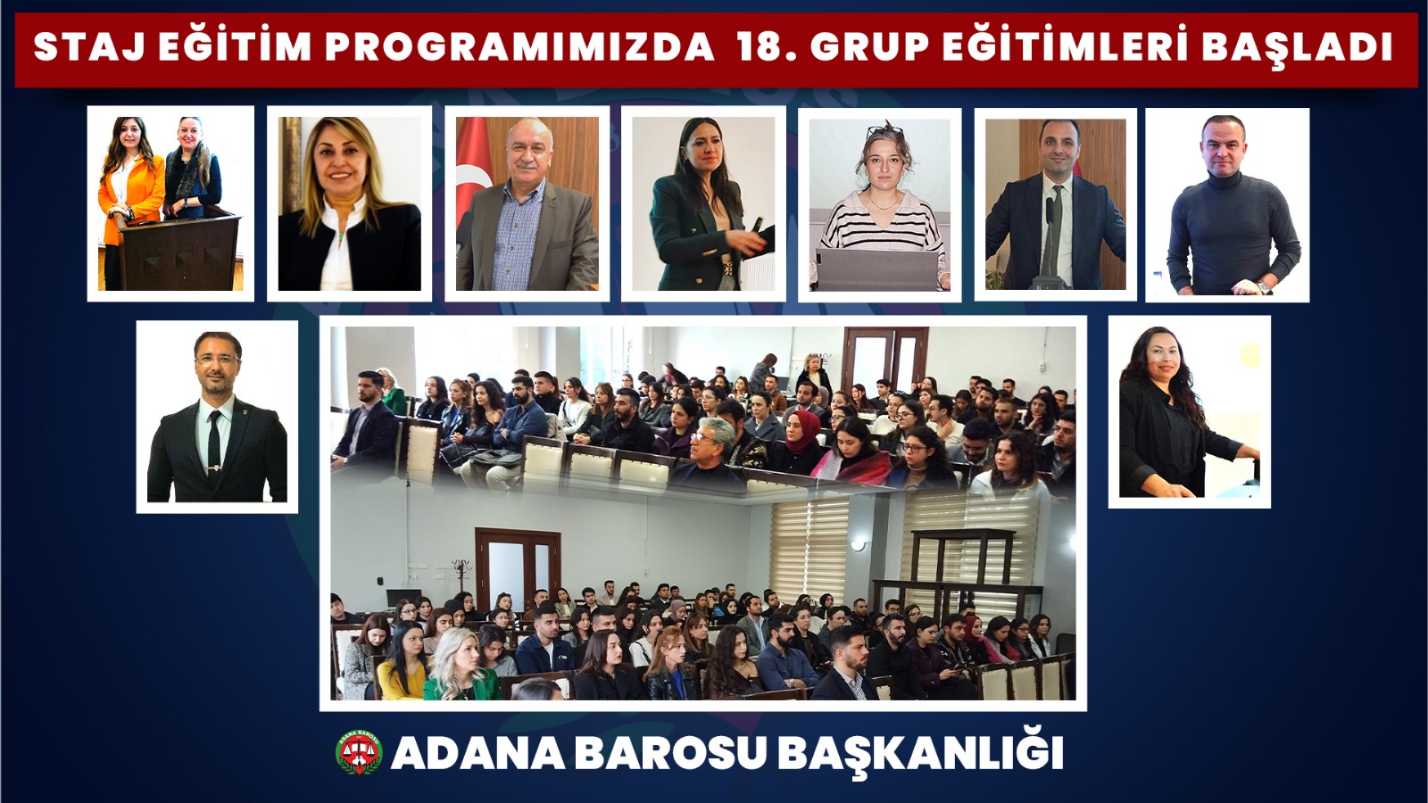 STAJ EĞİTİM PROGRAMIMIZDA 18. GRUP EĞİTİMLERİ BAŞLADI