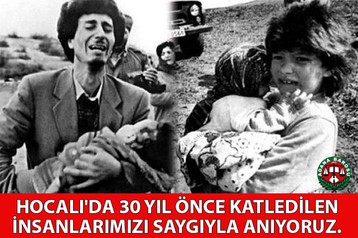 HOCALI'DA 30 YIL ÖNCE KATLEDİLEN İNSANLARIMIZI SAYGIYLA ANIYORUZ.
